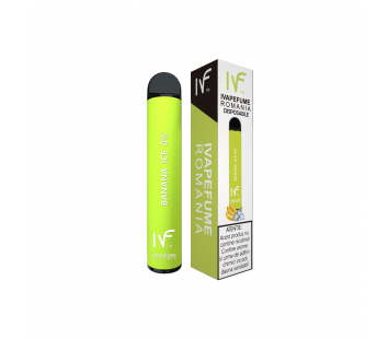 Narghilea Electronica IVAPEFUME - Banana Ice (1500 pufuri)