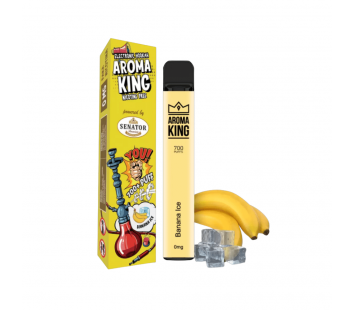 Narghilea Electronica Aroma King by Senator - Banana Ice (700 pufuri)