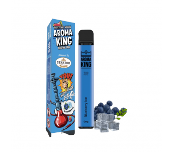 Narghilea Electronica Aroma King by Senator - Blueberry Ice (700 pufuri)
