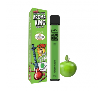 Narghilea Electronica Aroma King by Senator - Green Apple (700 pufuri)