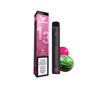 Tigara electronica VapePro - Watermelon Bubble Gum (800 pufuri)