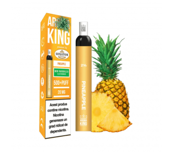 Narghilea Electronica Aroma King by Senator - Pineapple (500 pufuri)