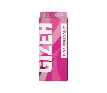 Foite Gizeh Pink Rolls Slim (5m)
