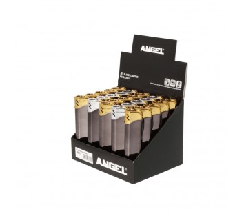 Bricheta Angel Jet Antracite/Gold&Silver