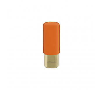 Etui Trabucuri Piele Orange and Gold S.T. Dupont