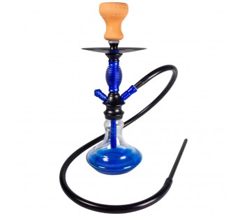 Narghilea Aisha 38 cm 1 furtun Albastru