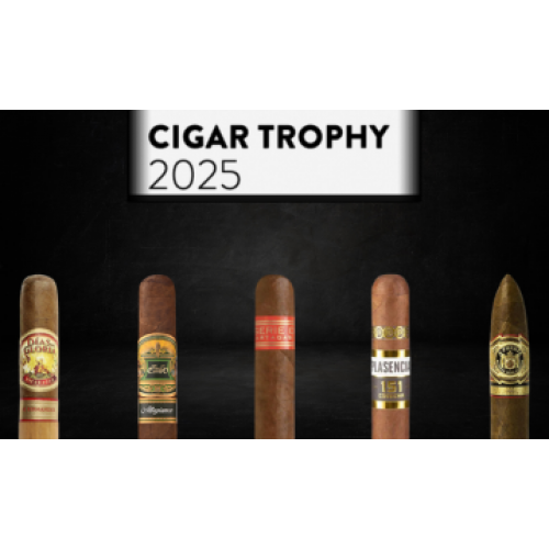 Cigar Trophy 2025: Trabucurile Premiate pe Care le Găsești în Portofoliul Nostru Cigar Trophy 2025: Trabucurile Premiate pe Care le Găsești în Portofoliul Nostru