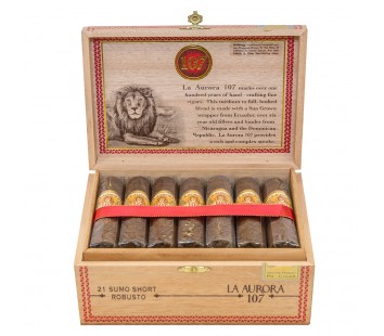 Trabucuri La Aurora 107 Sumo Short Robusto (21)