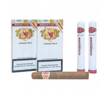 Trabucuri Romeo y Julieta Romeo No. 2 Tubos (3)