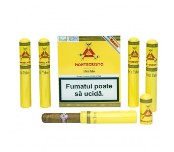 Trabucuri Montecristo Petit Tubos (5)