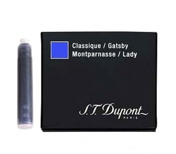 Rezerva Cerneala Albastru Navy (6) S.T. Dupont