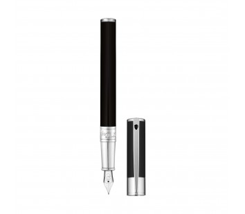 Stilou D-Initial Black&Chrome S.T. Dupont