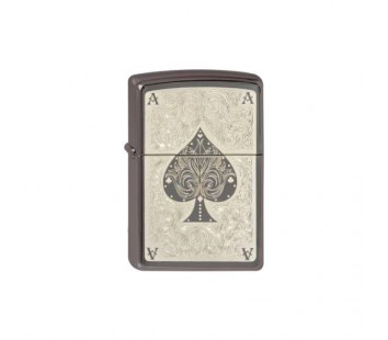 Bricheta Zippo Chrome Black Ace