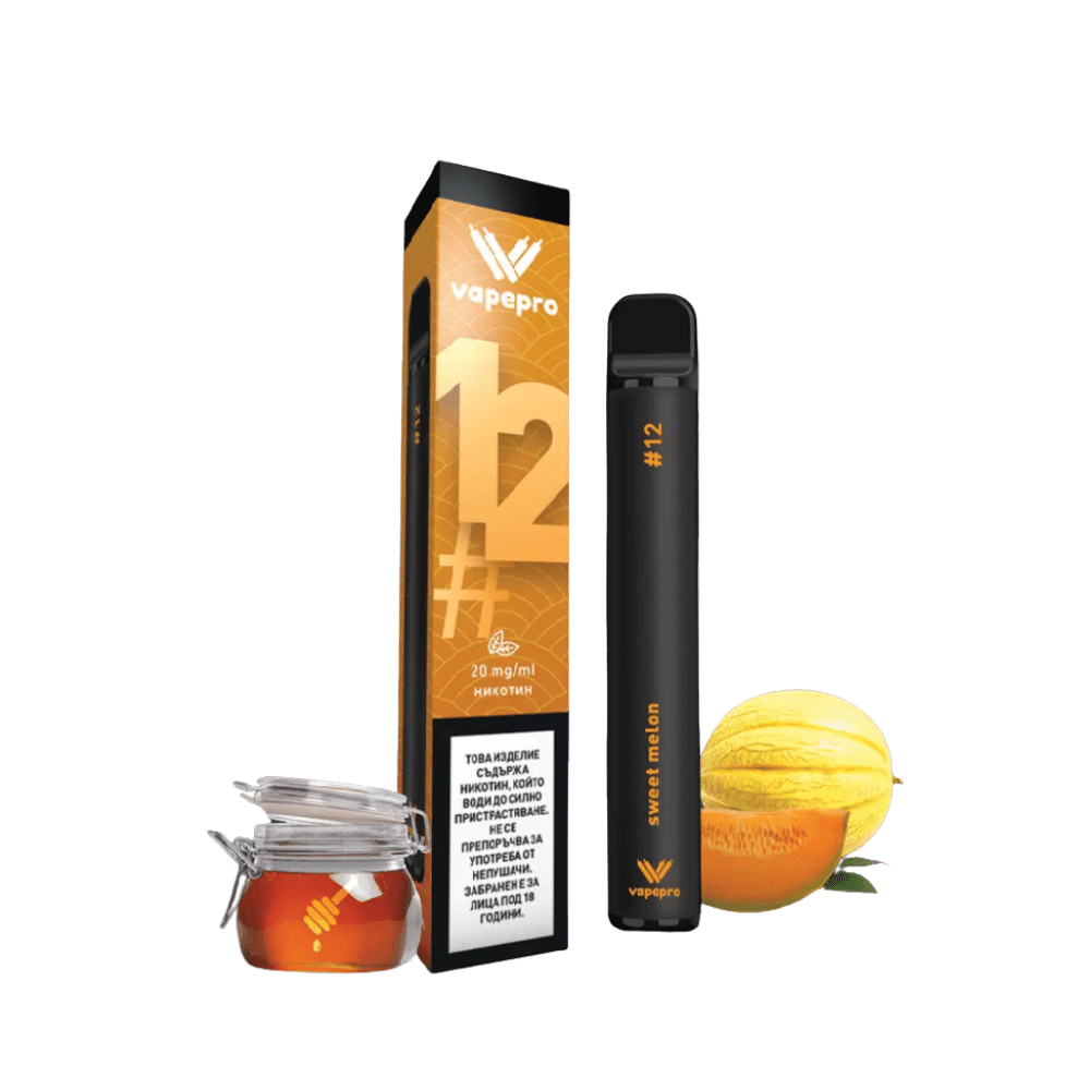 Tigara electronica VapePro - Sweet Melon (800 pufuri)