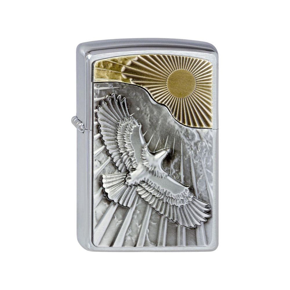 Bricheta Zippo Eagle Sun Fly
