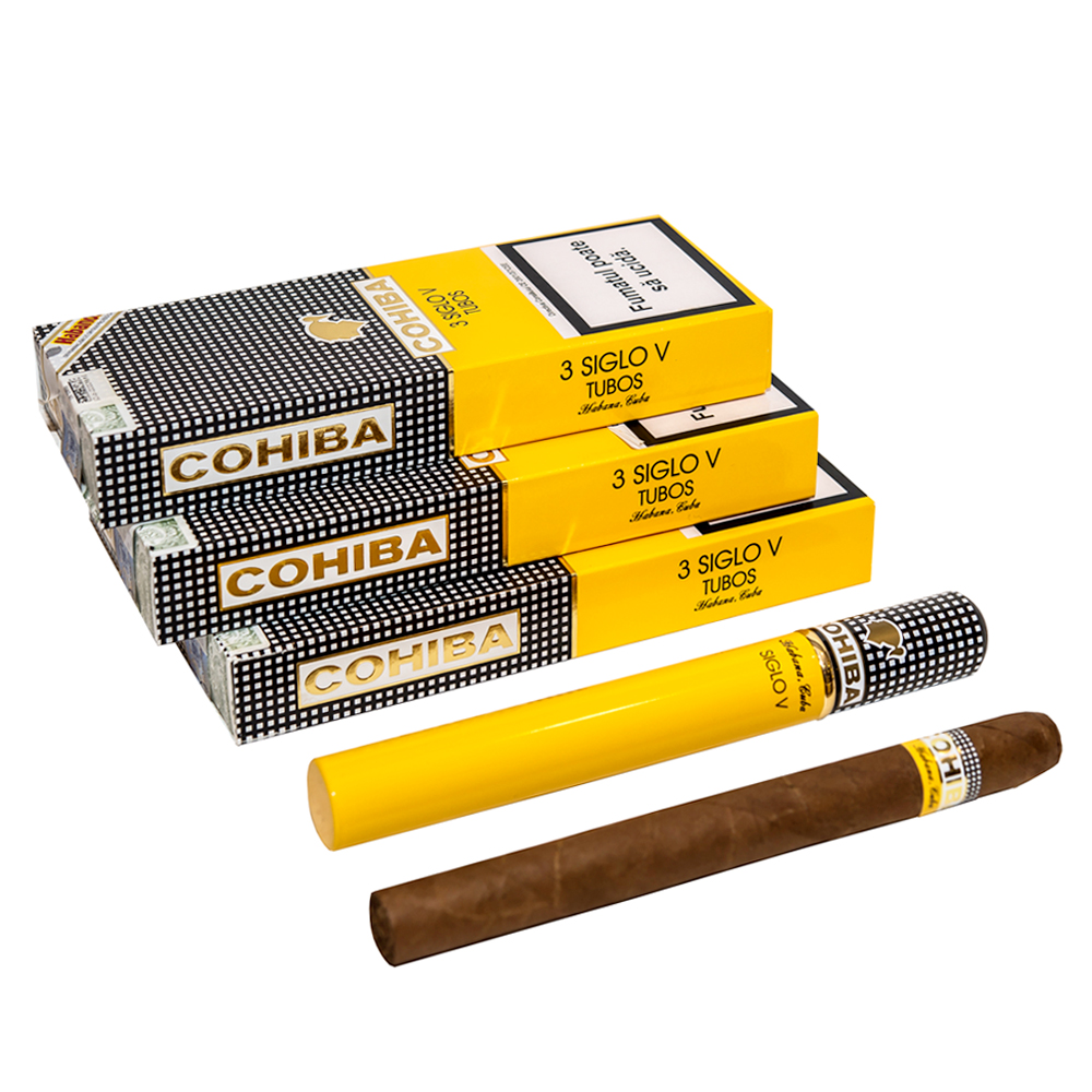 Trabucuri Cohiba Siglo V Tubos (3) | El-Unico.Ro